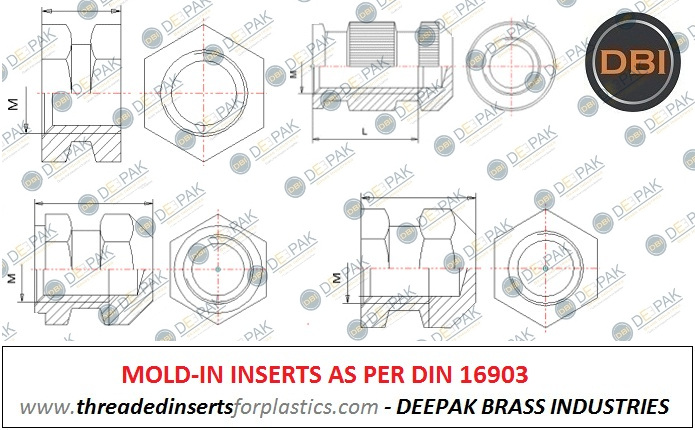 Mold-in Inserts / Moulded Inserts